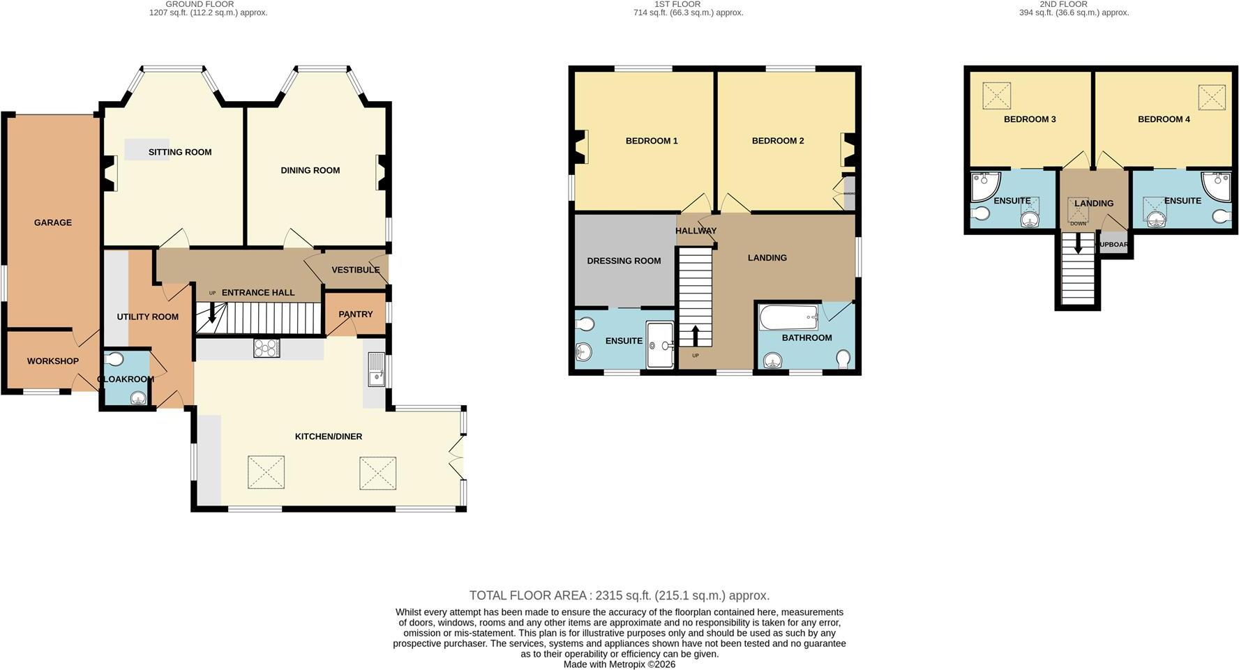Brewery Road, Wooler floorplan