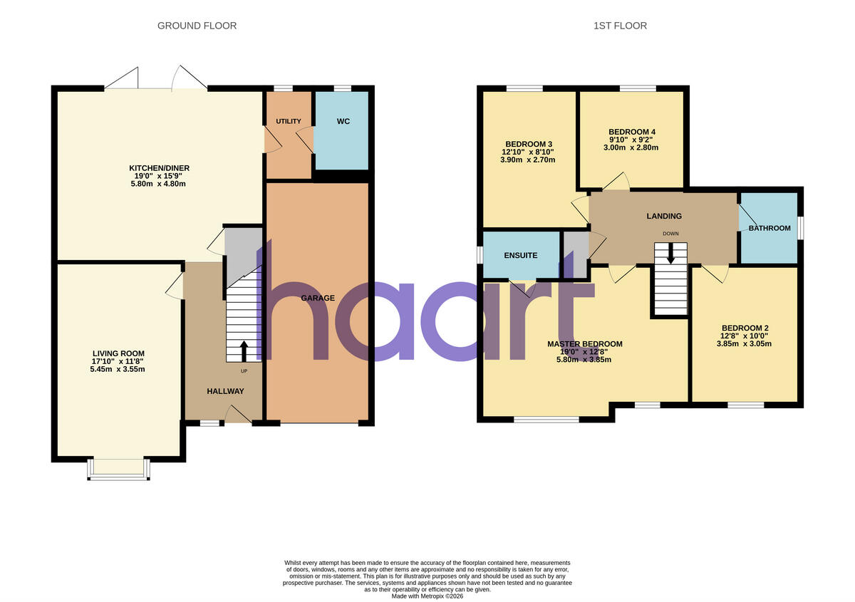 Magpie Close, Ruddington floorplan