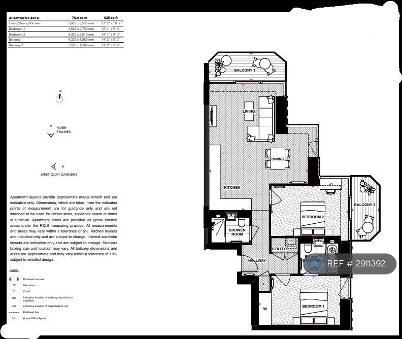 Brigadier Walk, London, SE18 floorplan