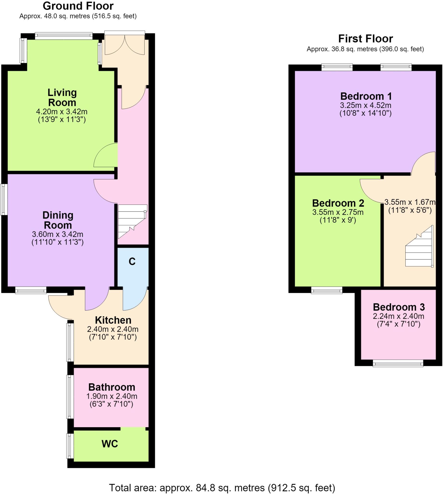 Kew Road, Southport, PR8 floorplan