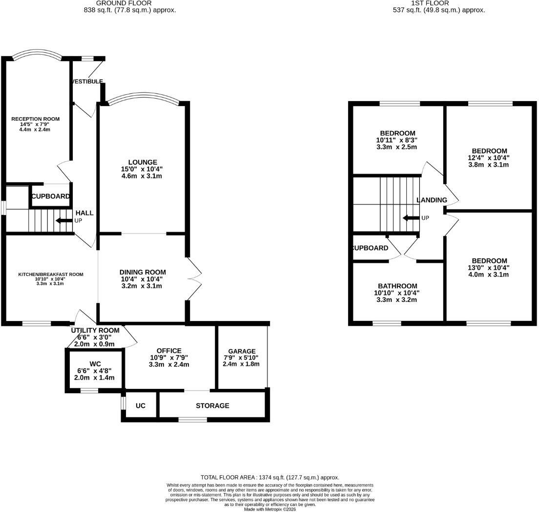 Forefield Lane, Crosby, Liverpool, L23 floorplan
