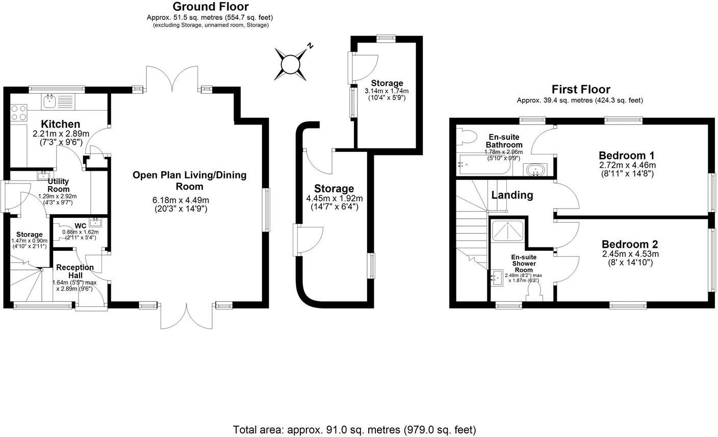 Evesham Street, Alcester floorplan