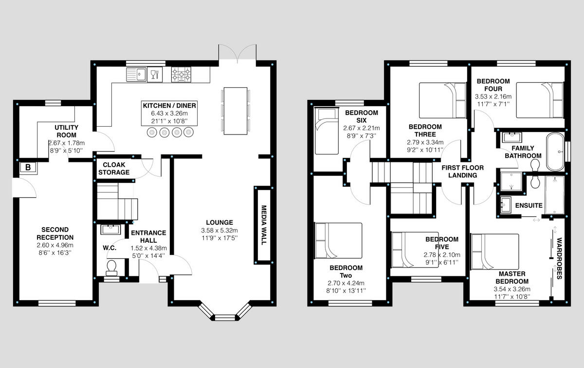 Kendall Close, Blackburn, BB2 floorplan