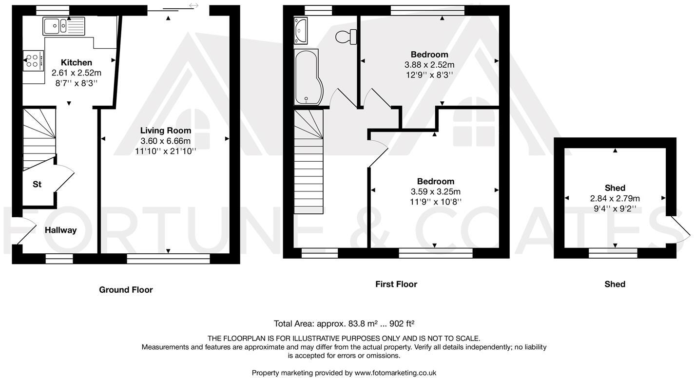 Carters Mead, Harlow floorplan