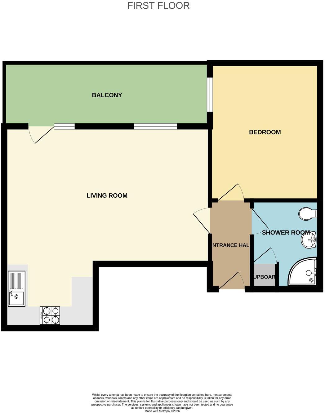 8 Sherborne Road, Yeovil, BA21 floorplan
