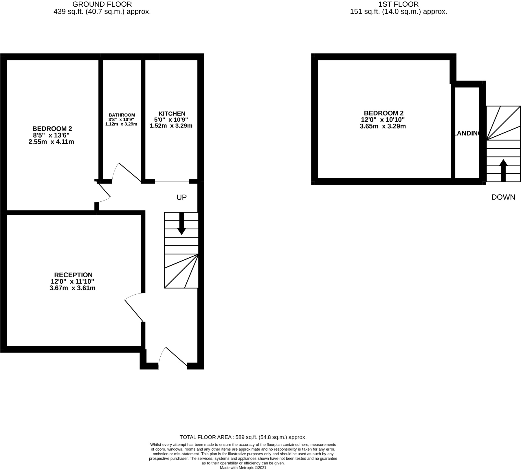 Kings Road, Malvern, Worcestershire, WR14 4HL floorplan
