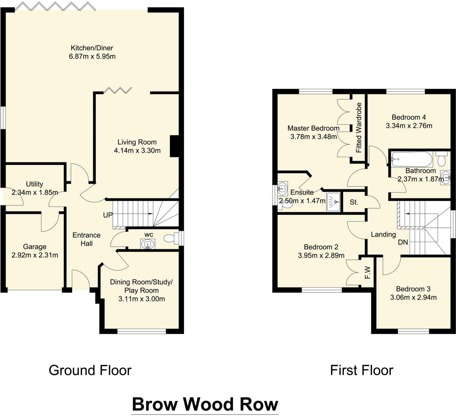 Brow Wood Road, Birstall floorplan