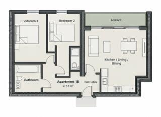 Rydal Crescent, Sheffield, S8 floorplan