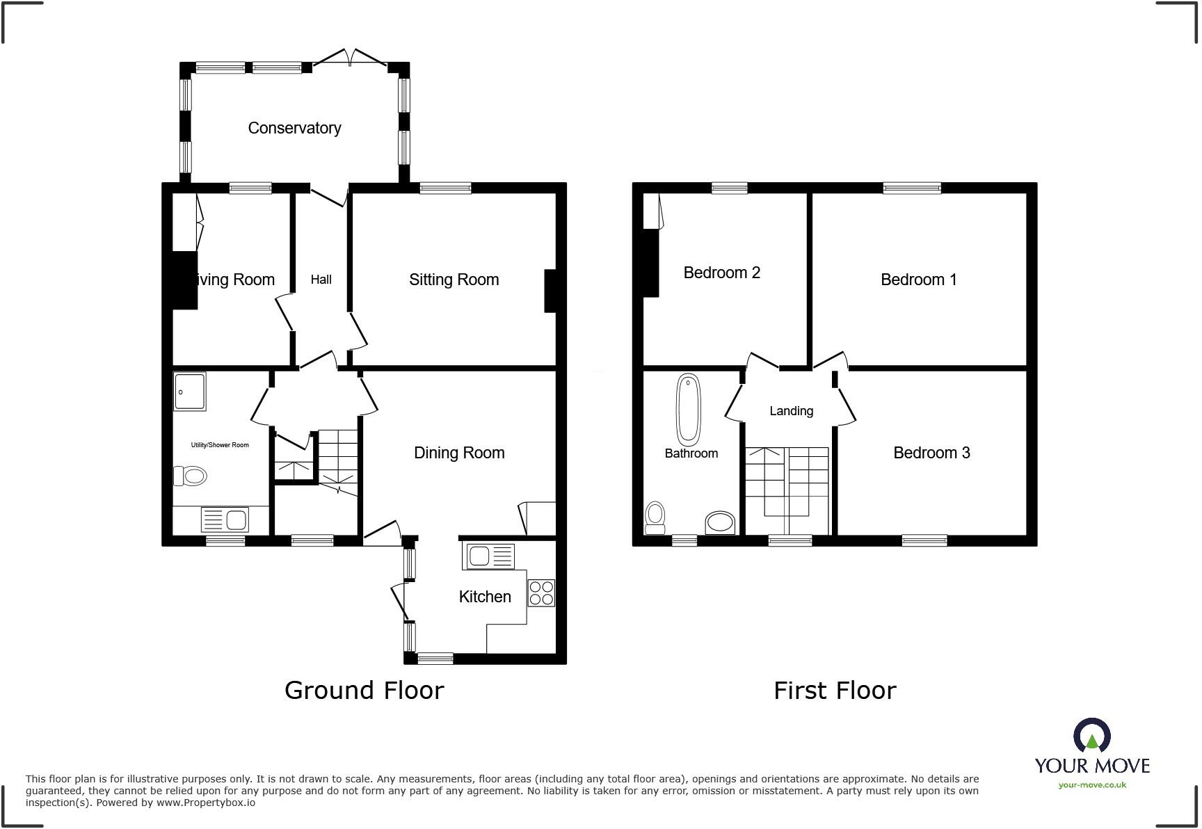 Red Dial, Wigton, Cumbria, CA7 floorplan