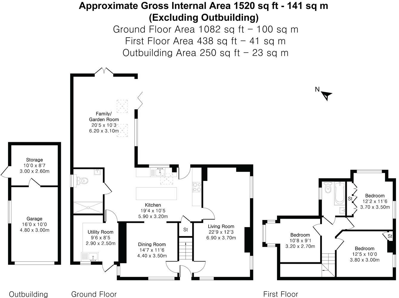 Hill Green, Clavering, Saffron Walden floorplan