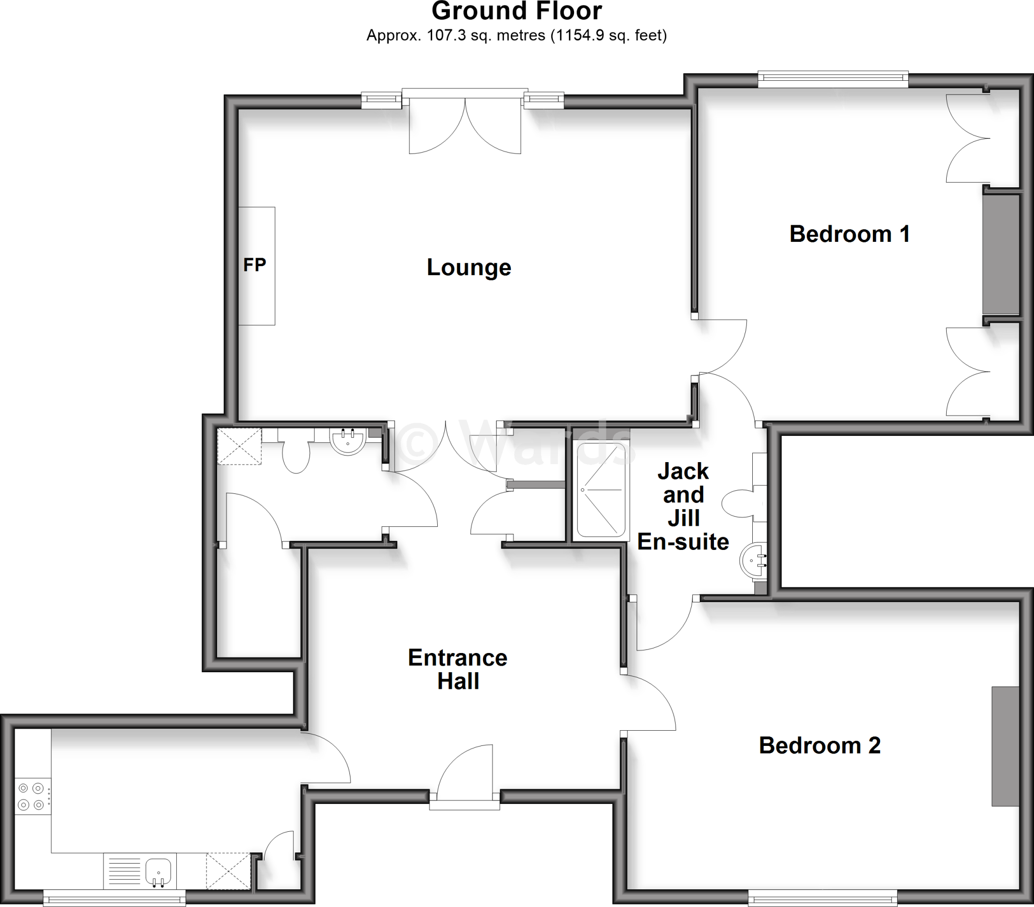 Old Parsonage Court, West Malling, Kent floorplan