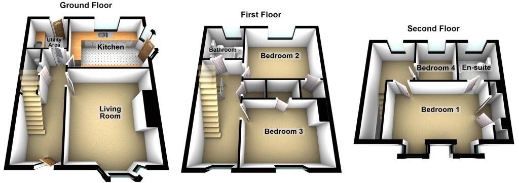 Oak Square, Crowland, Peterborough PE6 0DX floorplan