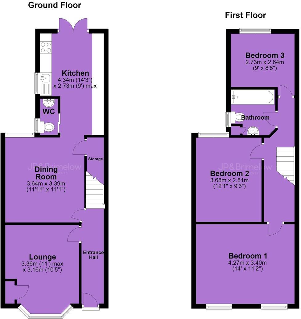 York Avenue, Whalley Range floorplan