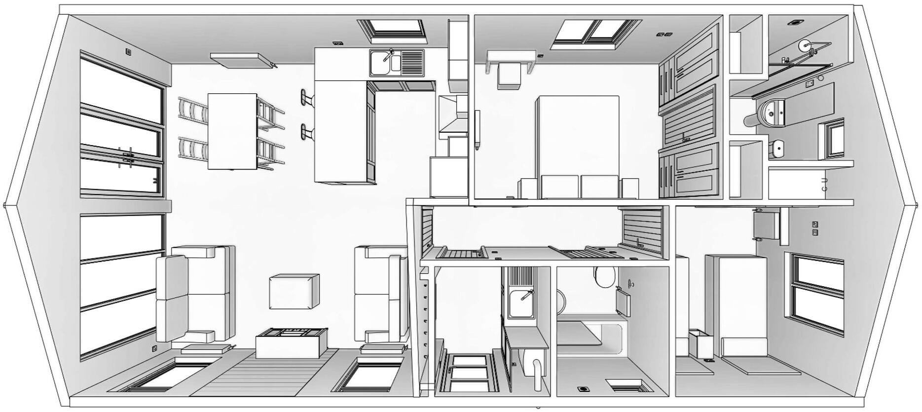 The Roe, Eden Lodge Retreat, Crosby-on-Eden, CA6 4RA floorplan