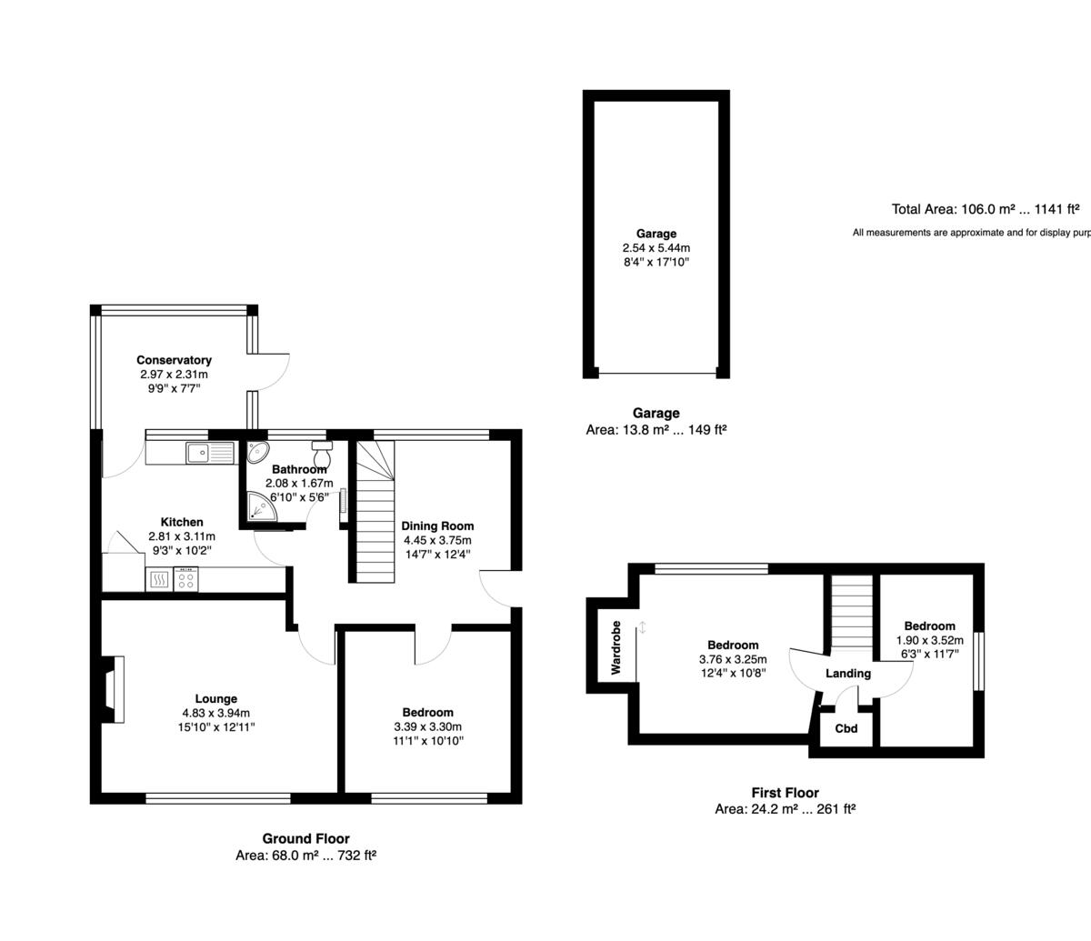 Cowlow Lane, Dove Holes, Buxton, SK17 floorplan