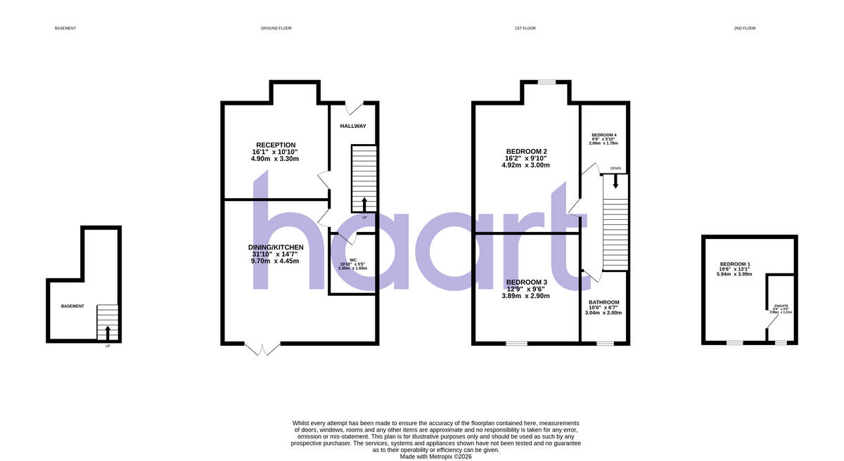 Rochdale Road, Walthamstow floorplan