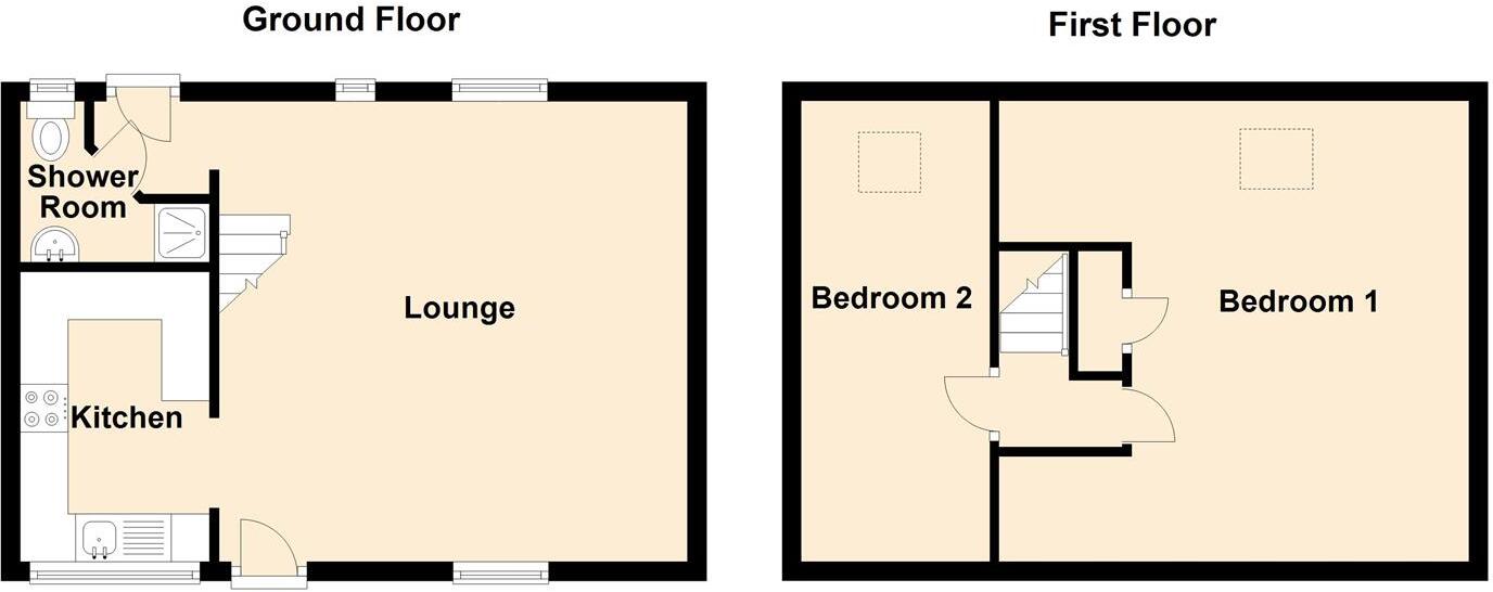 Ddol Terrace, Cwm Penmachno, Betws-Y-Coed floorplan