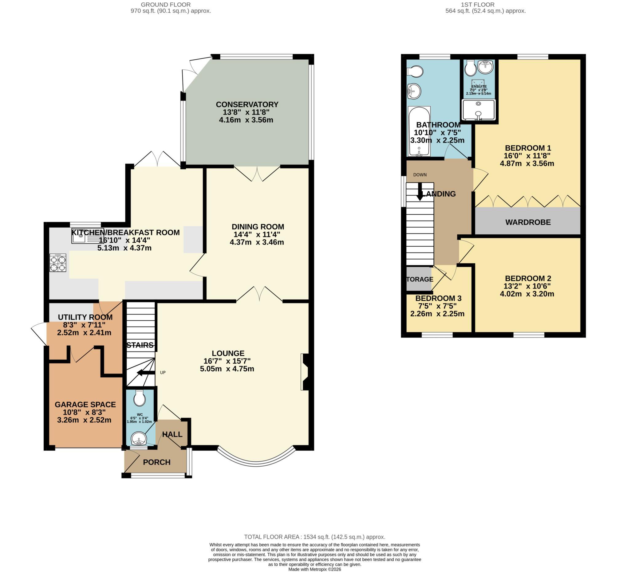 Dibbins Hey, Spital floorplan
