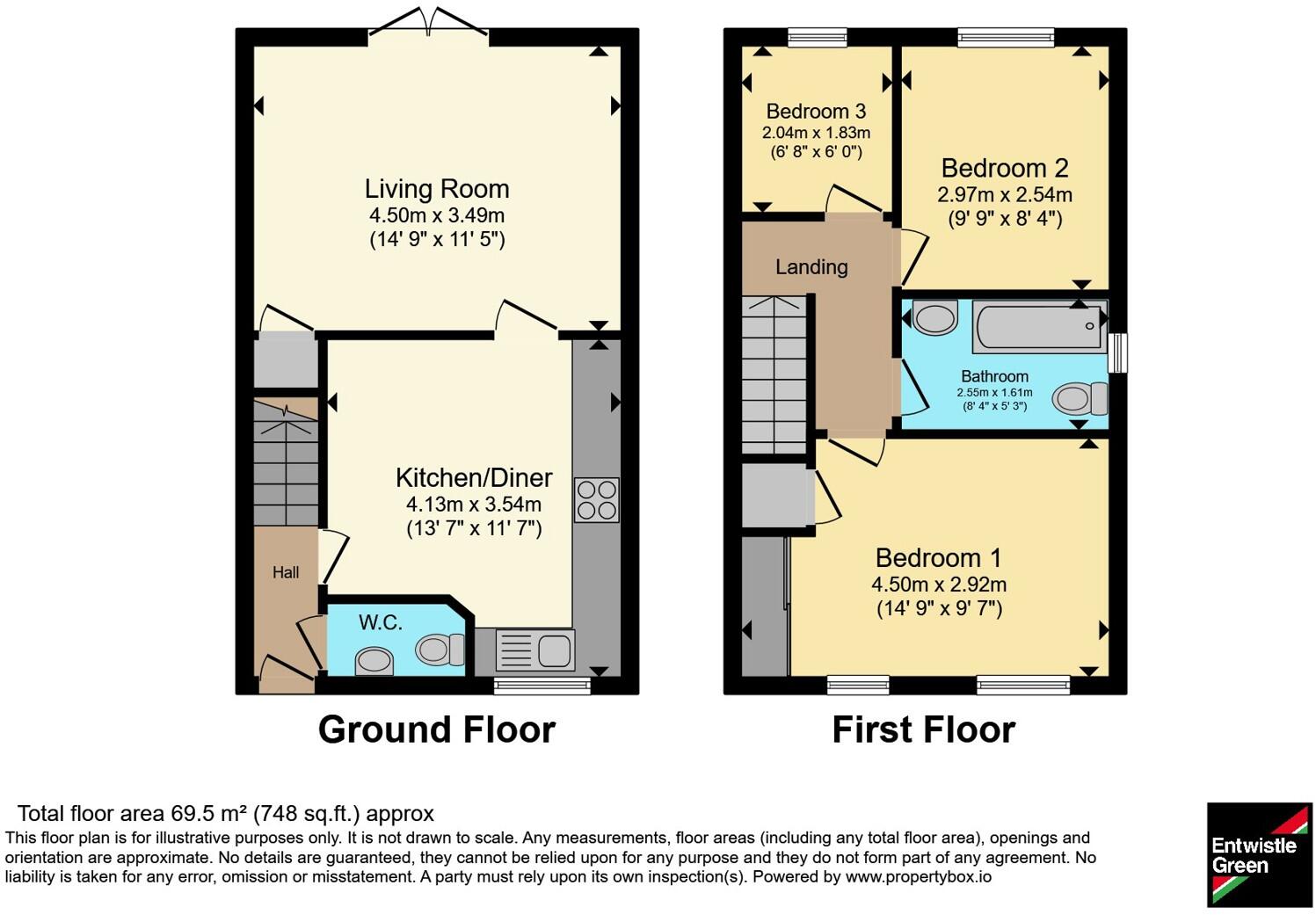 St. Domingo Vale, Liverpool, Merseyside, L5 floorplan