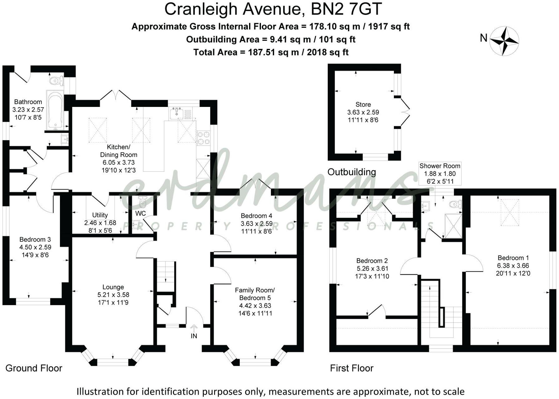 Cranleigh Avenue, Rottingdean, BN2 floorplan