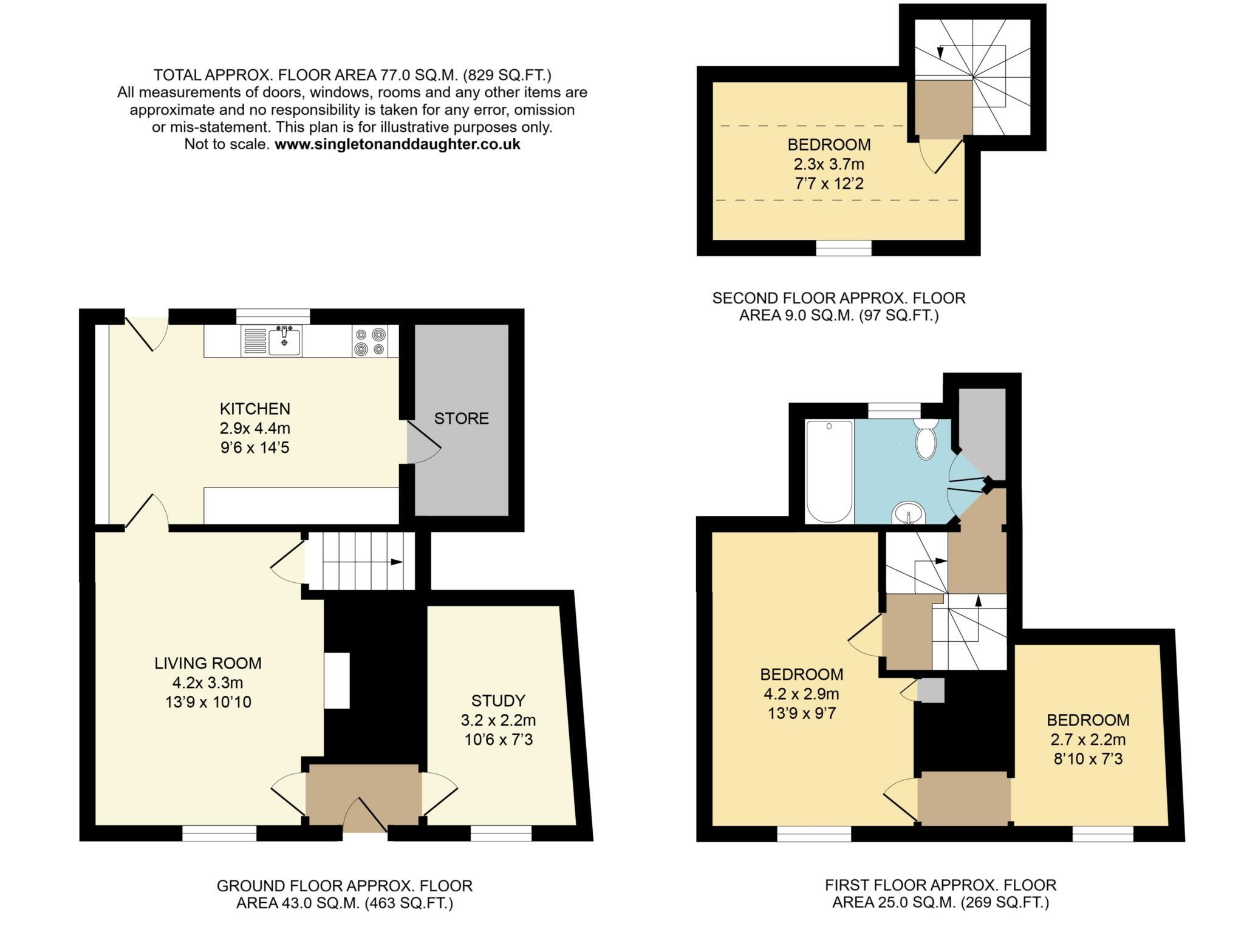 Church View, Bradfield floorplan