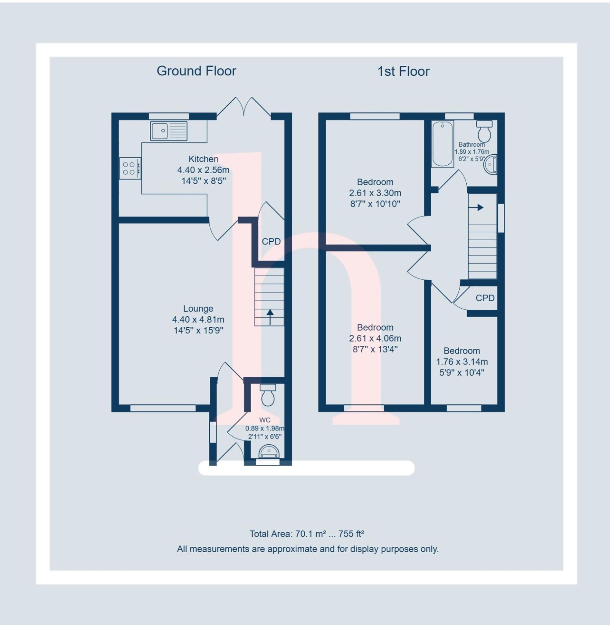 Sumner Road, Prenton, CH43 floorplan