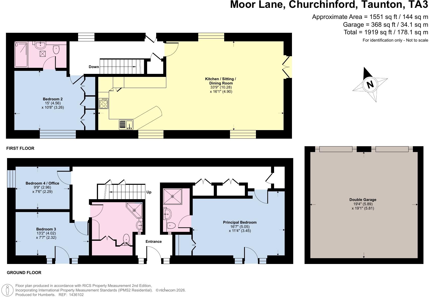 Moor Lane, Churchinford, Taunton, Somerset floorplan