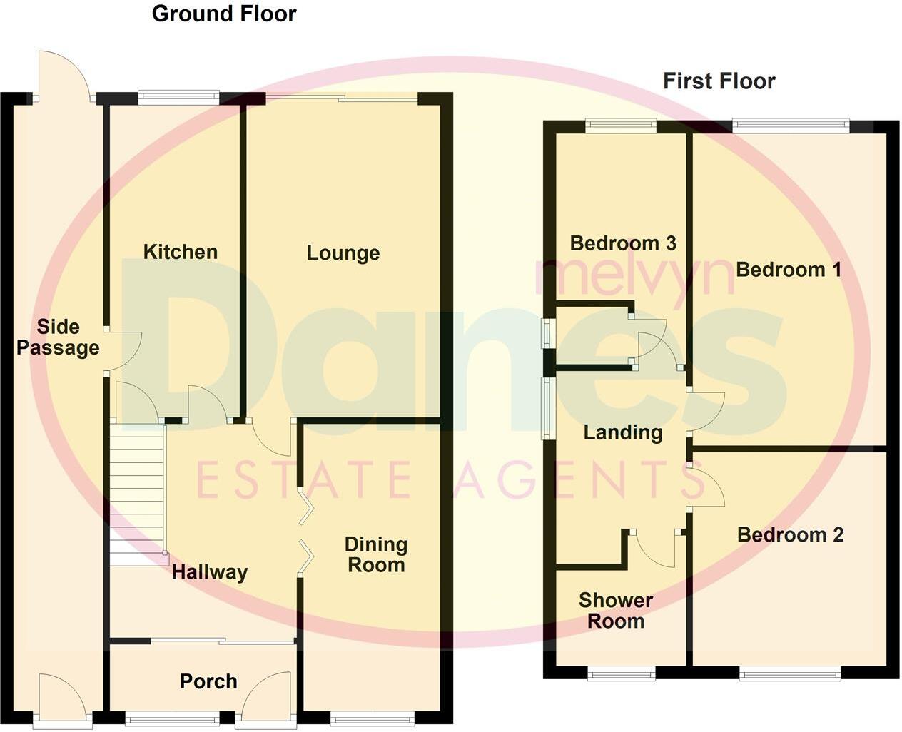 Meadow Croft, Wythall floorplan