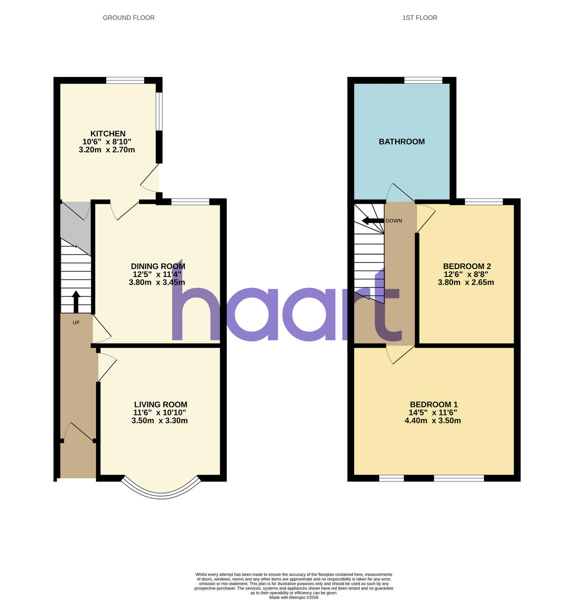 Exeter Road, Forest Fields floorplan