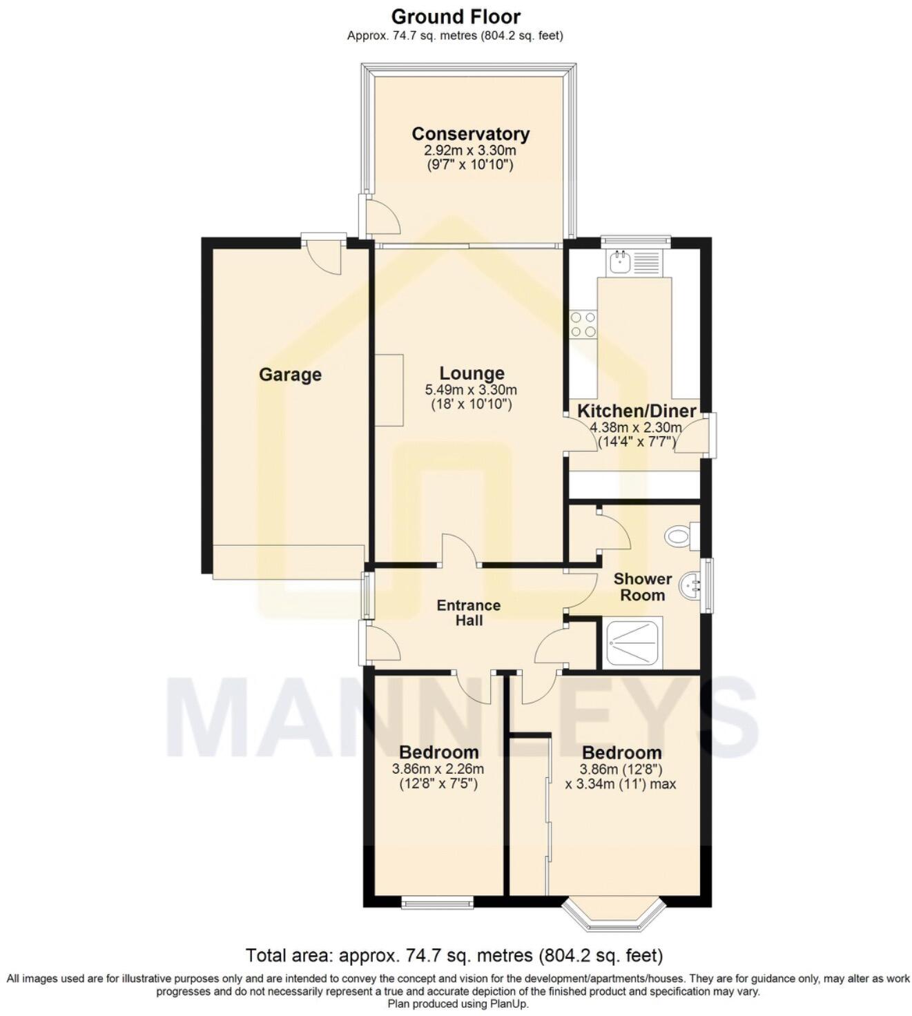 Hopkins Heath, Telford, Shropshire, TF5 0LZ floorplan