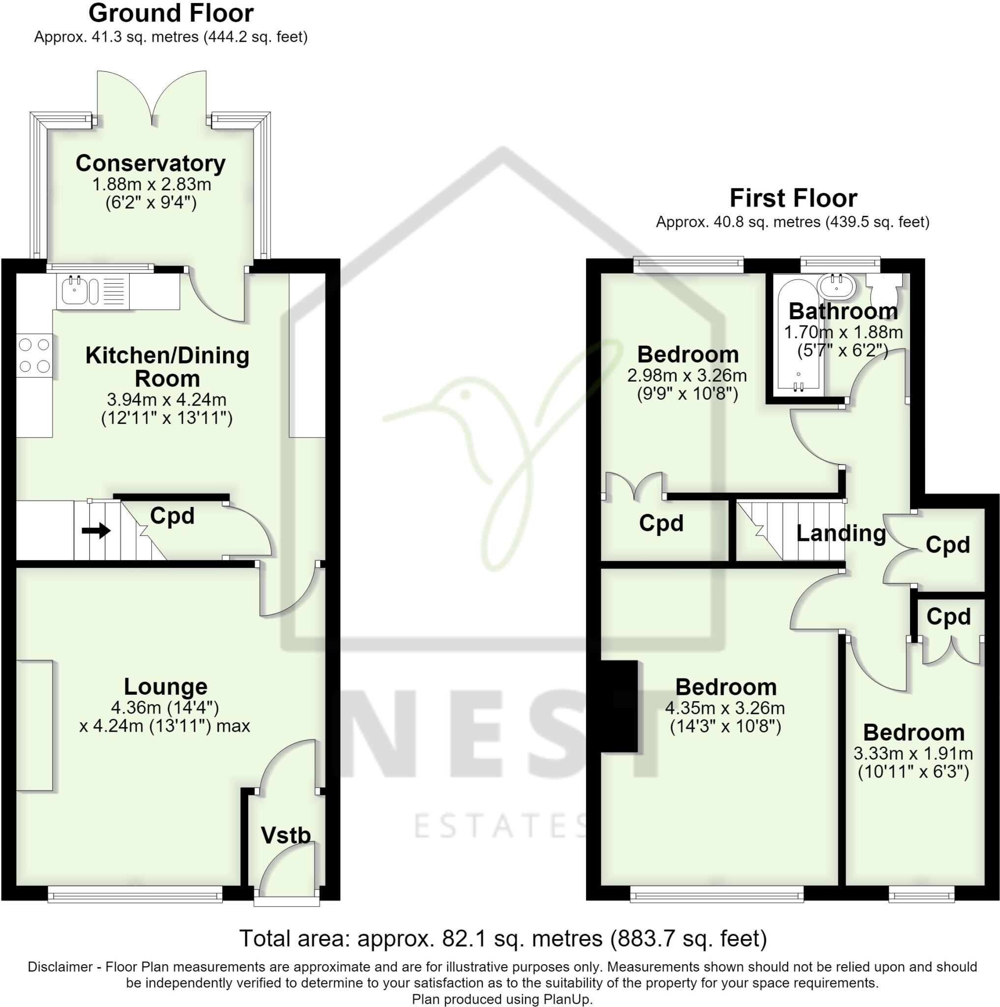 Ullswater Avenue, Rochdale floorplan