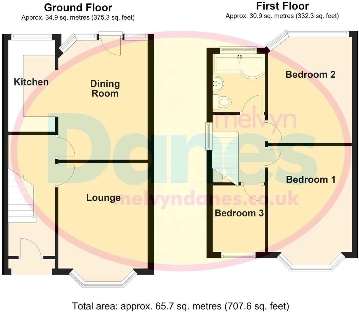 Aldershaw Road, South Yardley, Birmingham floorplan