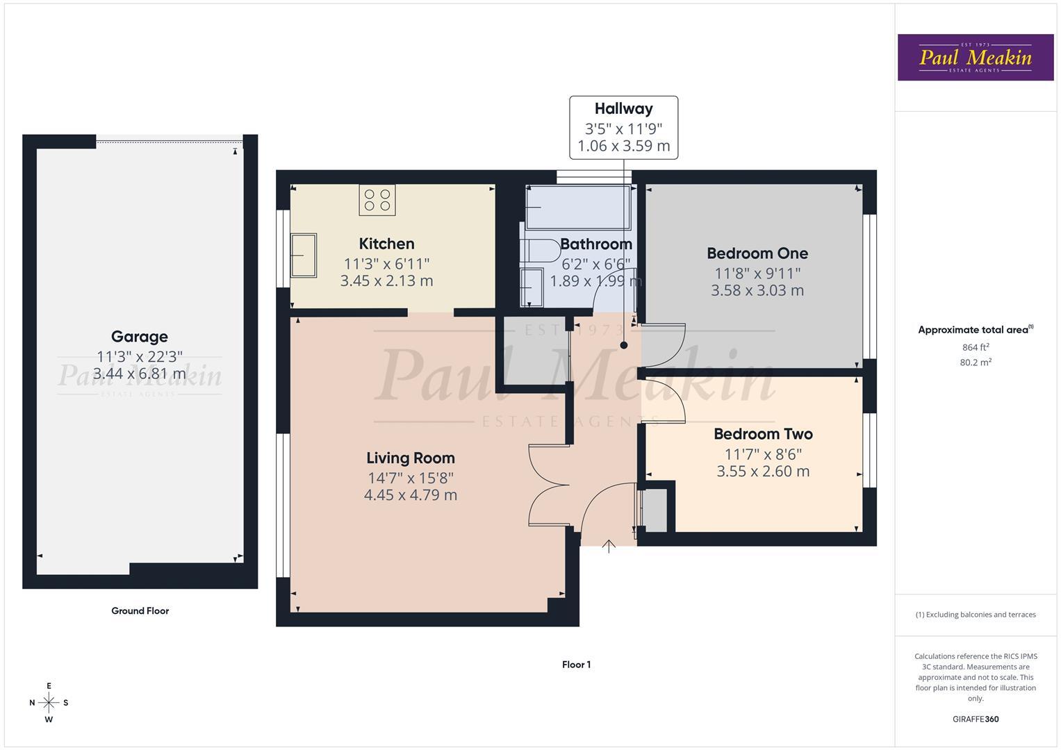 Middlefields, Croydon floorplan