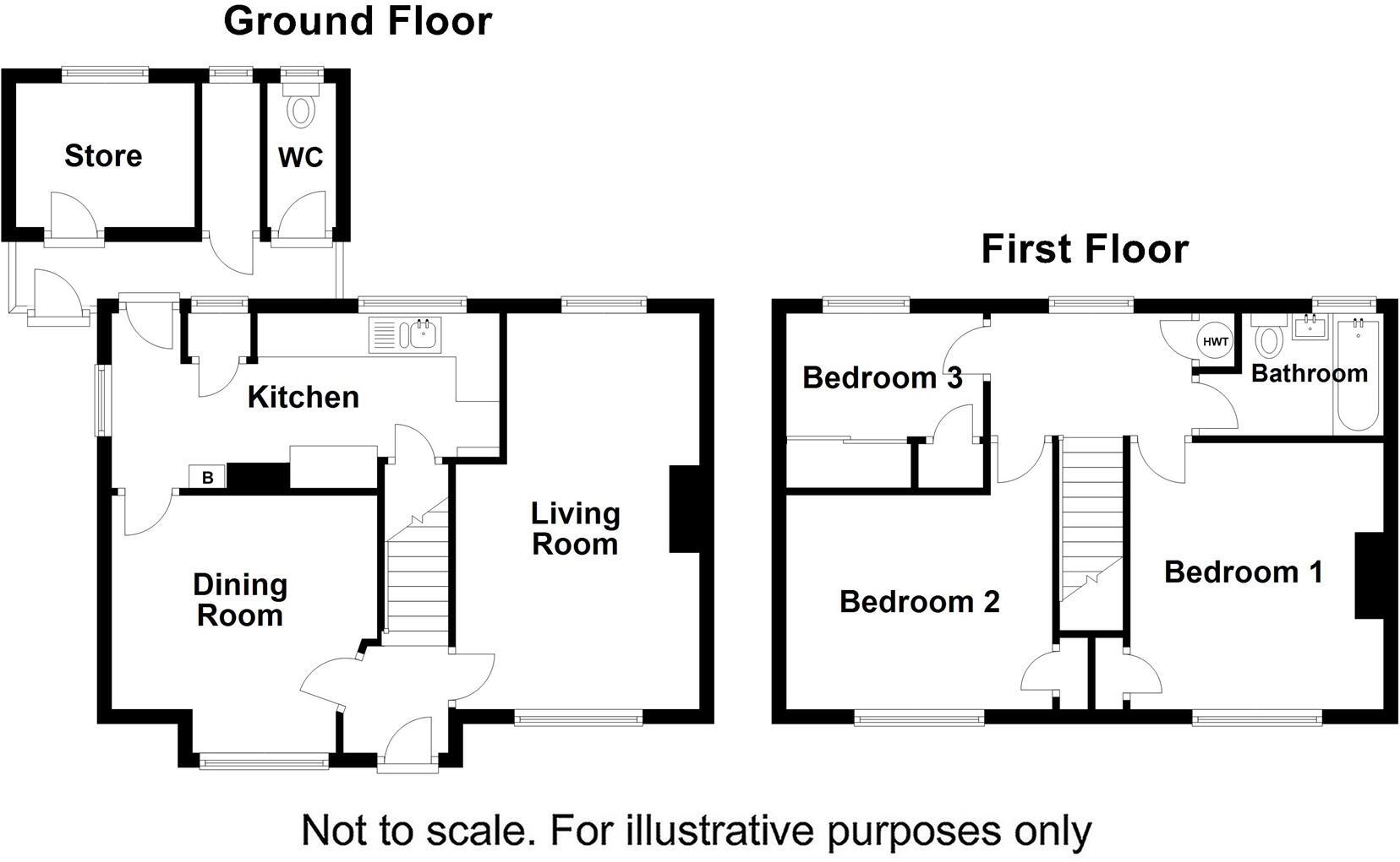 Heathfield Close, Caddington floorplan