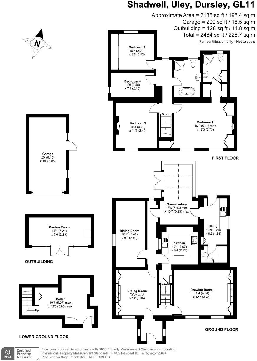 Shadwell, Uley, Dursley, GL11 5BW floorplan