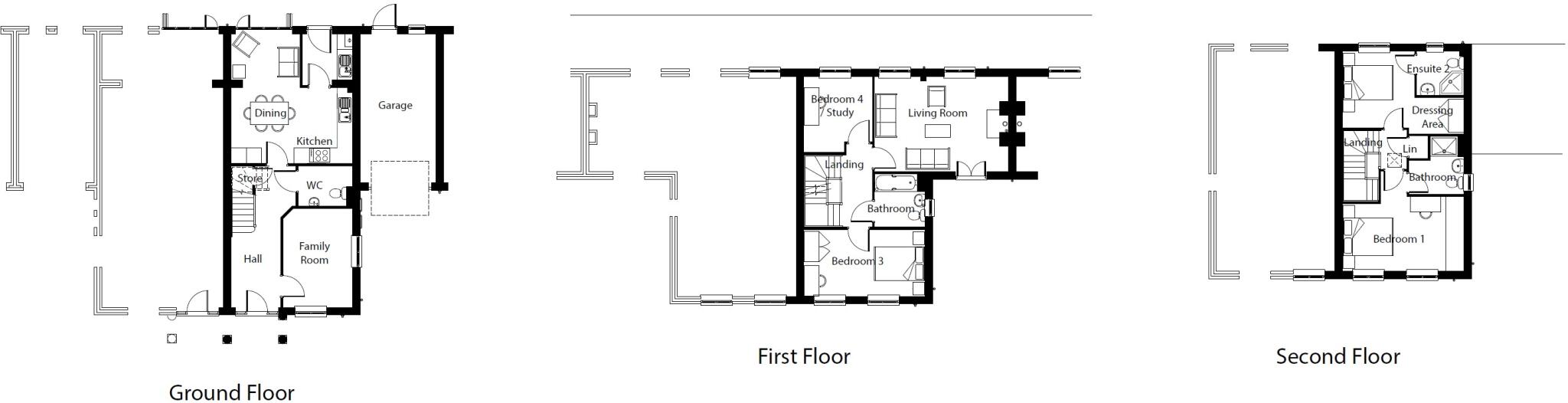Woodlands Park, New Homes floorplan