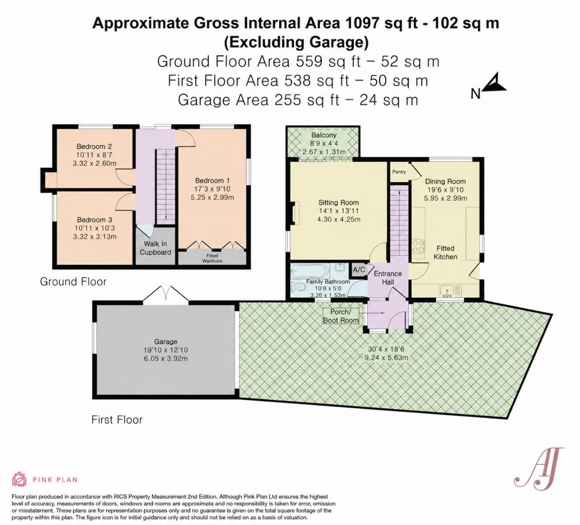 Lower Kites Nest Lane, Whiteshill, Stroud floorplan