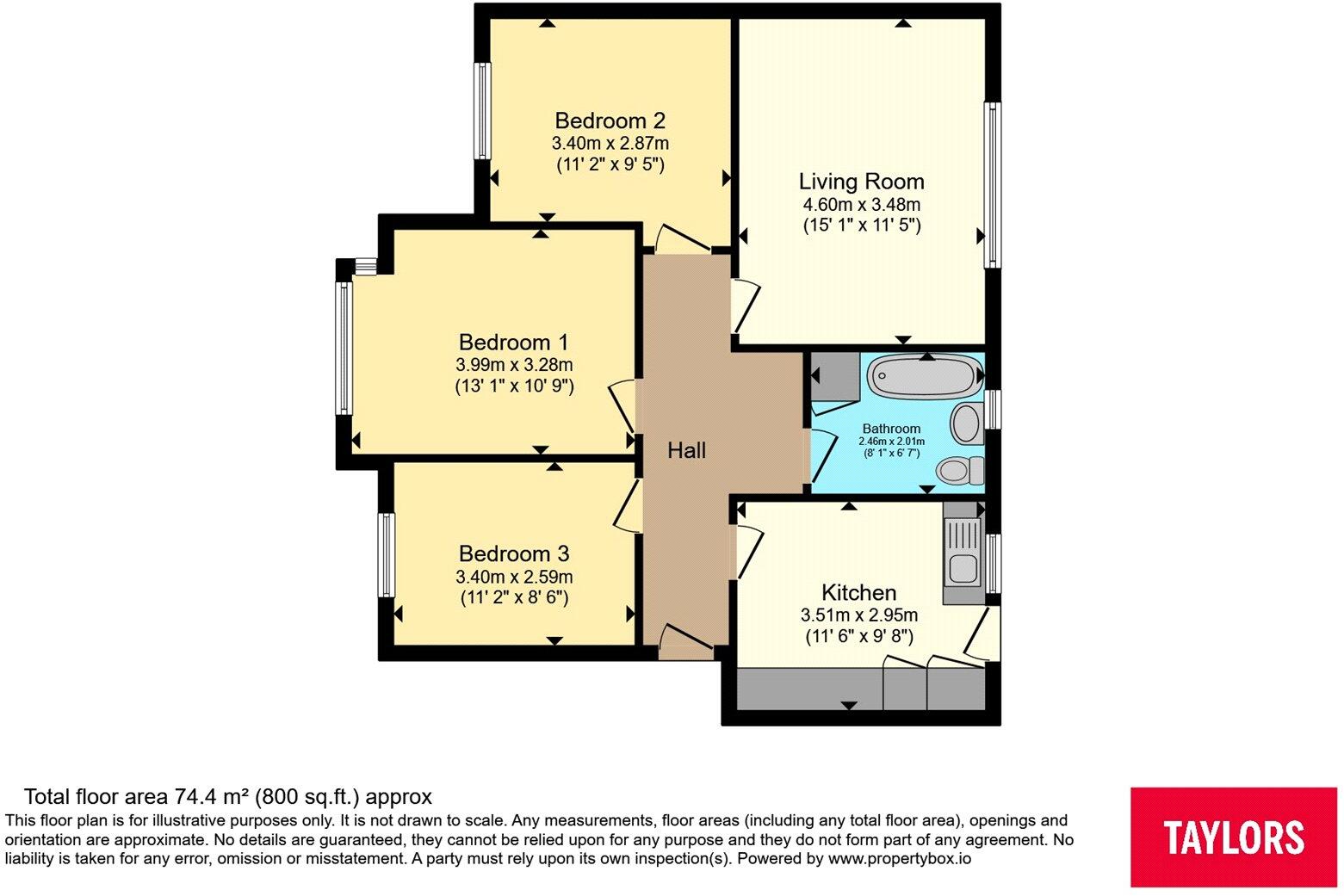 West Street, Dunstable, Bedfordshire, LU6 floorplan