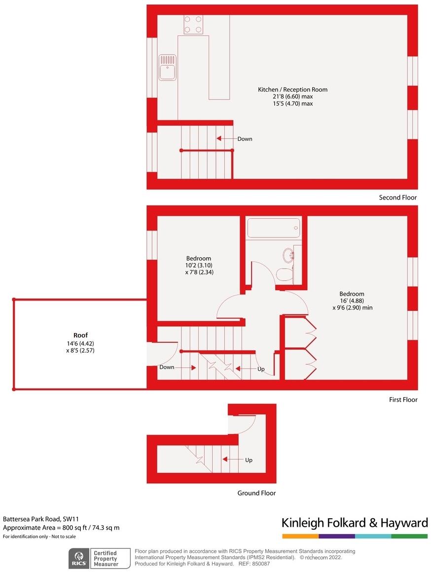 Battersea Park Road, Battersea, London, SW11 floorplan