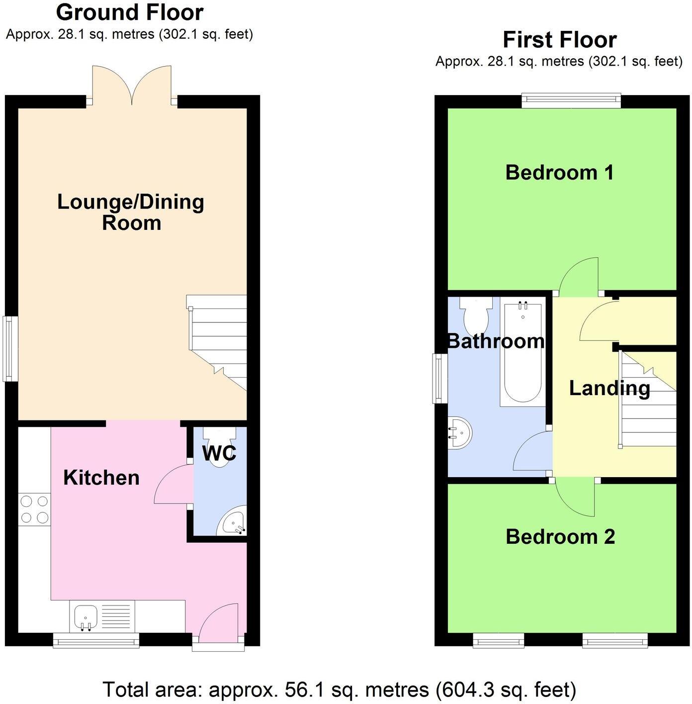 Hoplands Road, Coningsby, LN4 floorplan