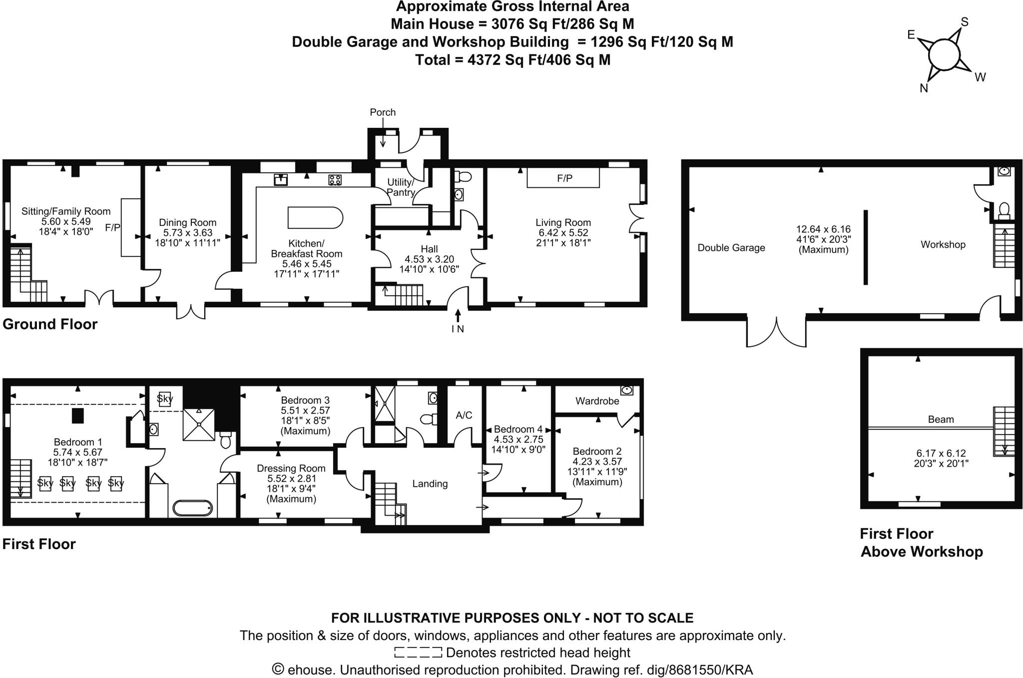 Holtridge, Norbury, Whitchurch floorplan