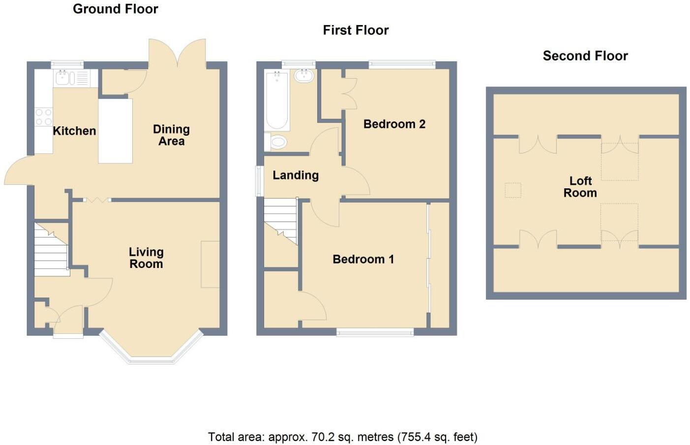 Pennine Way, Barnehurst floorplan