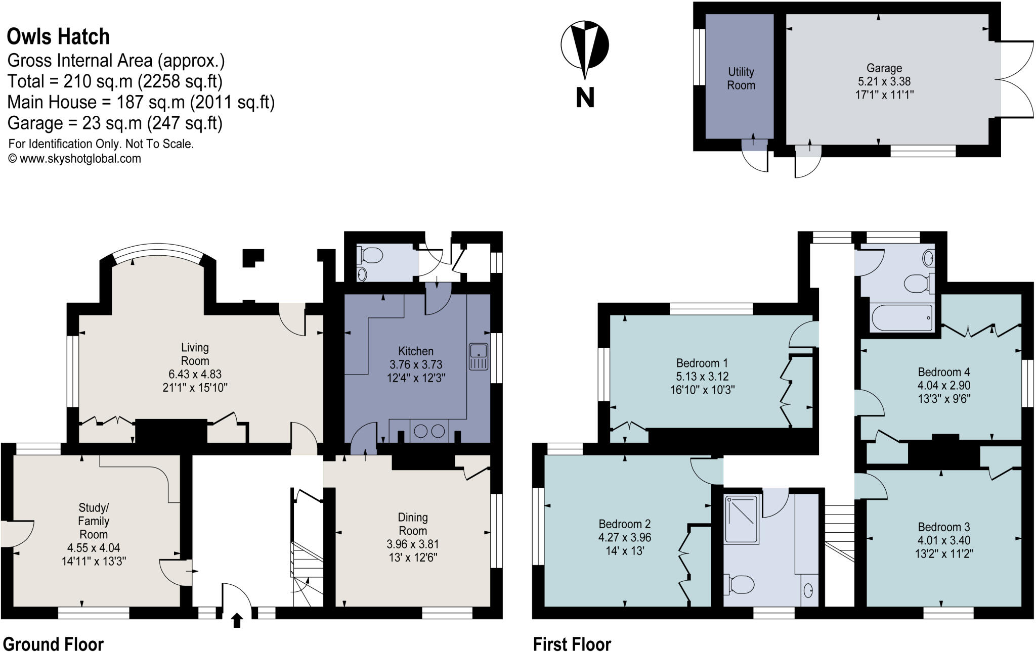 Elstead Road, Seale, Farnham, Surrey, GU10 floorplan