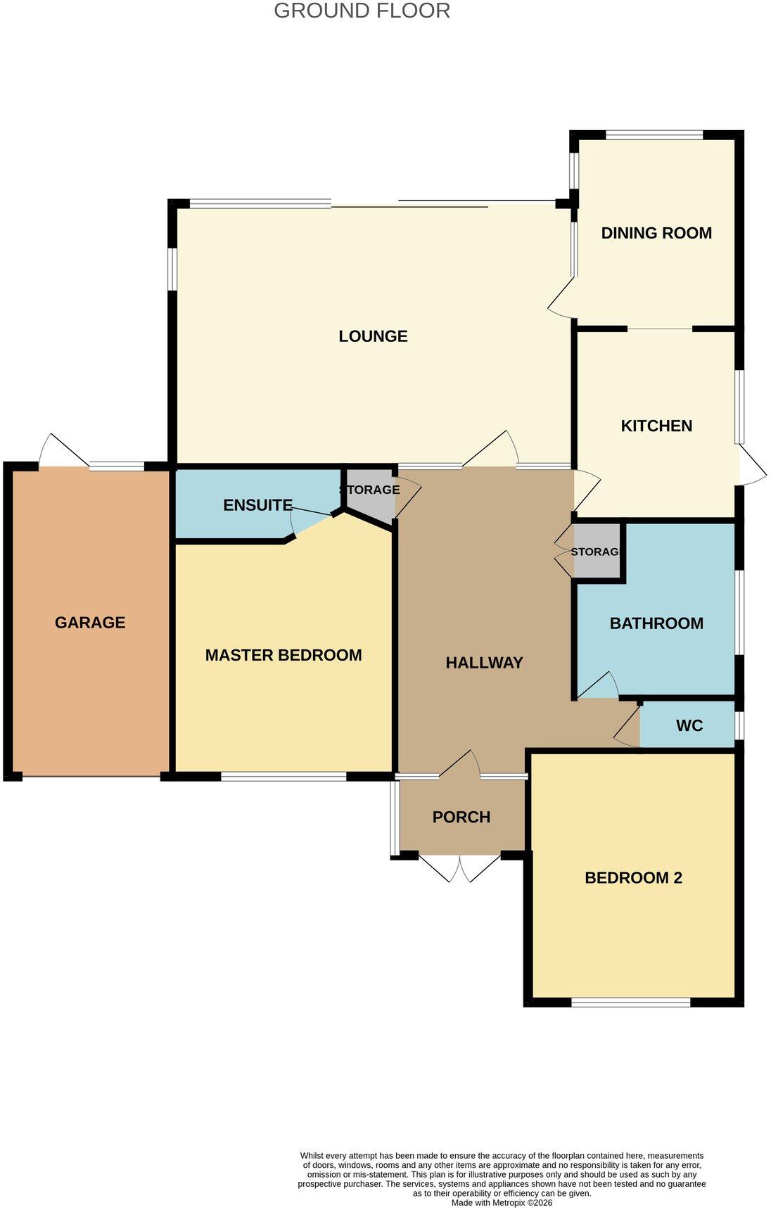 St James Avenue, Thorpe Bay, SS1 floorplan