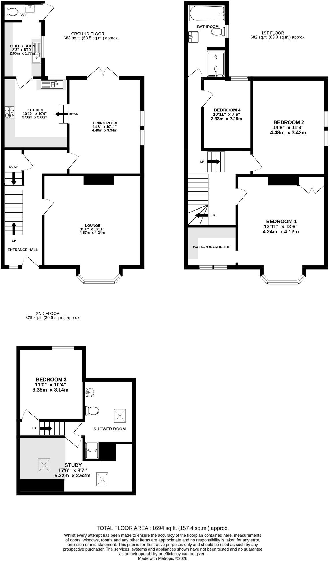 St Andrews Road, Southsea floorplan