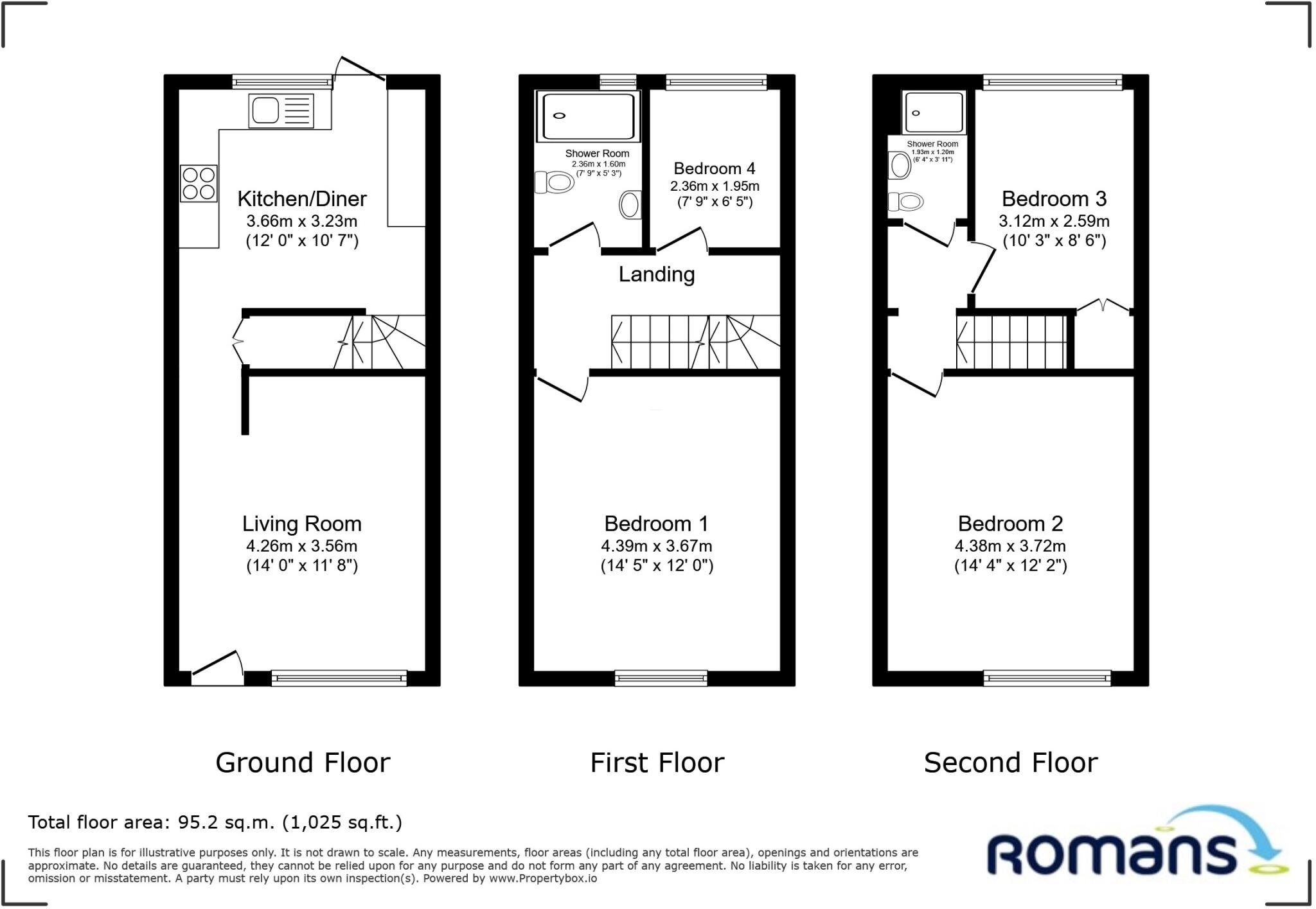 Warren Close, Sandhurst, Berkshire floorplan