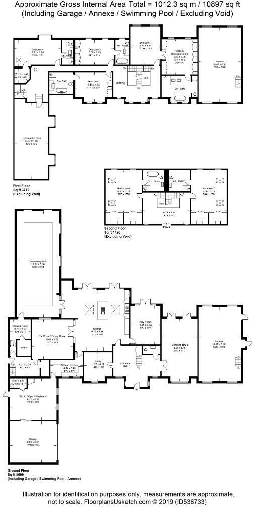Queens Drive, Oxshott, Surrey floorplan