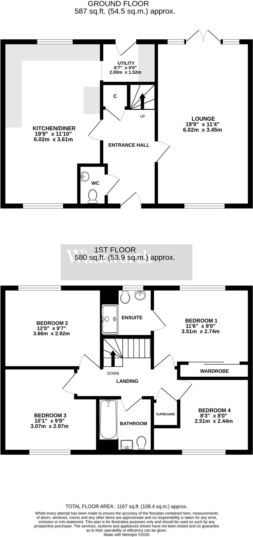 Royal Sovereign Avenue, Costessey, Norwich, Norfolk, NR5 floorplan
