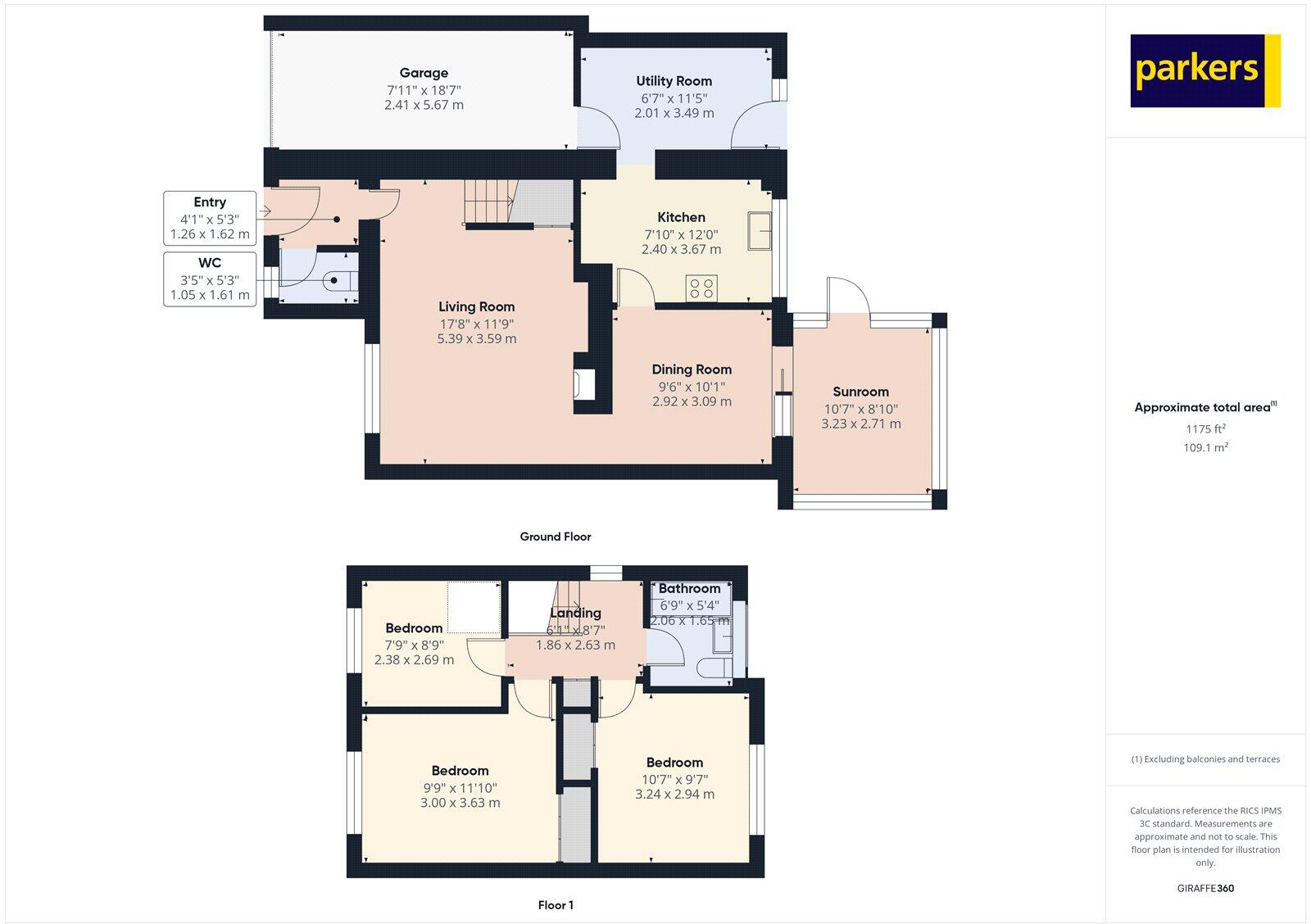 Embrook Way, Calcot, Reading, Berkshire, RG31 floorplan