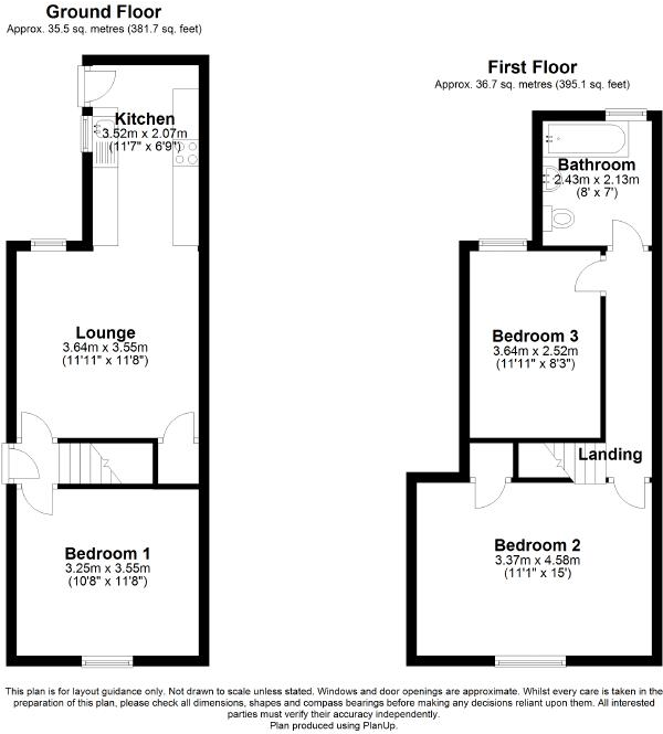 27/28 - Rudgard Lane - Student House floorplan